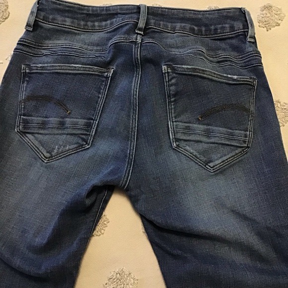 G-Star Raw Restored Denim Jeans. Size 27 Mid-Rise Skinny - Picture 3 of 13